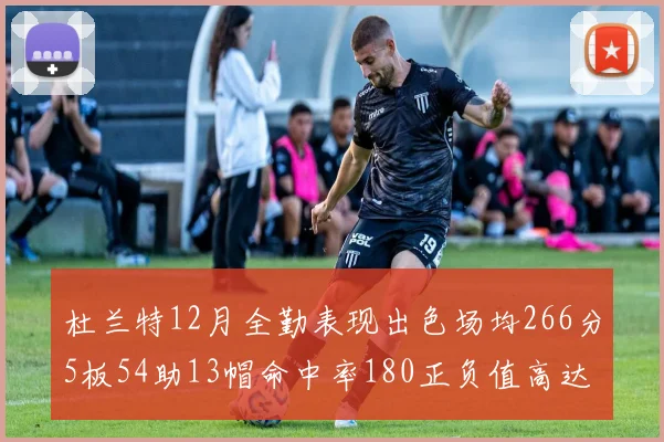 杜兰特12月全勤表现出色场均266分5板54助13帽命中率180正负值高达79
